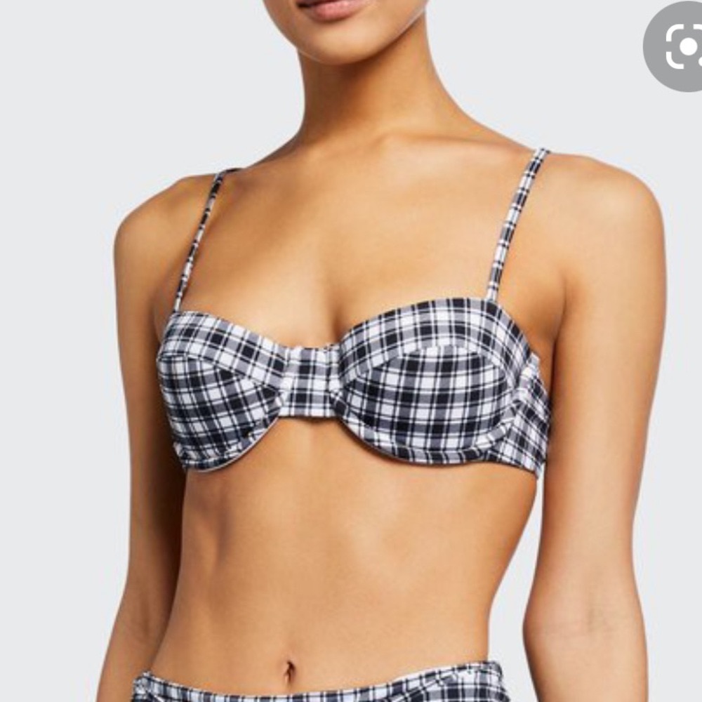 Veronica Beard NWT SMALL PLAID BIKINI